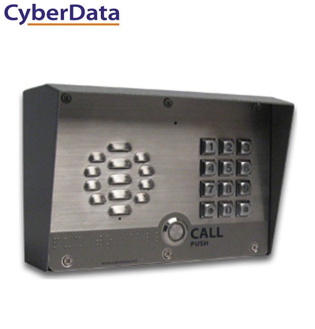 Cyberdata SIP Outdoor Intercom with Keypad. 2 years warranty