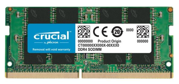 Crucial 16 GB DDR4 3200 MT/s SODIMM Memory
