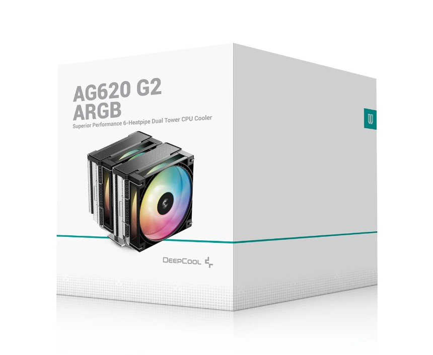 DeepCool AG620 ARGB G2 Dual-Tower CPU Cooler