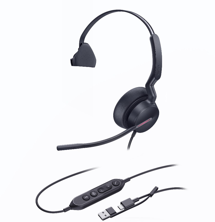 Yealink UH46 Mono Teams USB-C/A Microsoft Certified Teams