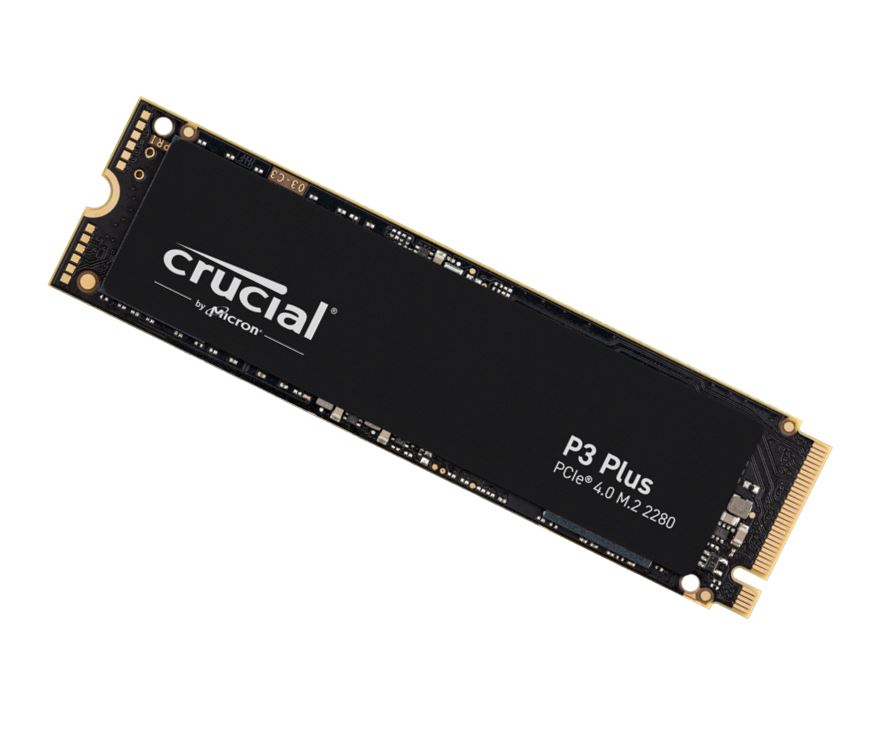Crucial P3 Plus 1TB Gen4 NVMe SSD 5000/3600 MB/s R/W 220TBW
