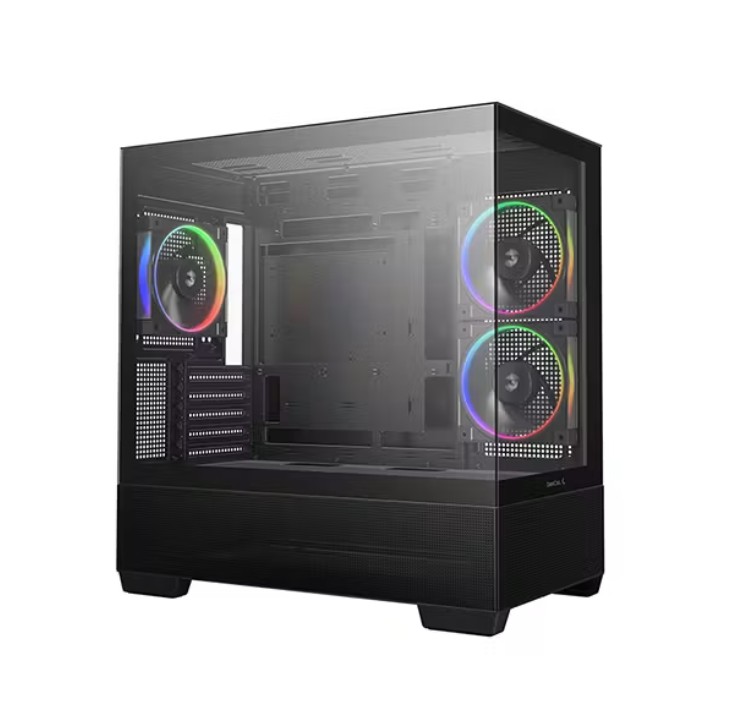 DeepCool CG380 3F Panoramic Dual Tempered Glass Micro ATX
