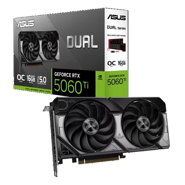 ASUS Dual GeForce RTX™ 5060 Ti 16GB