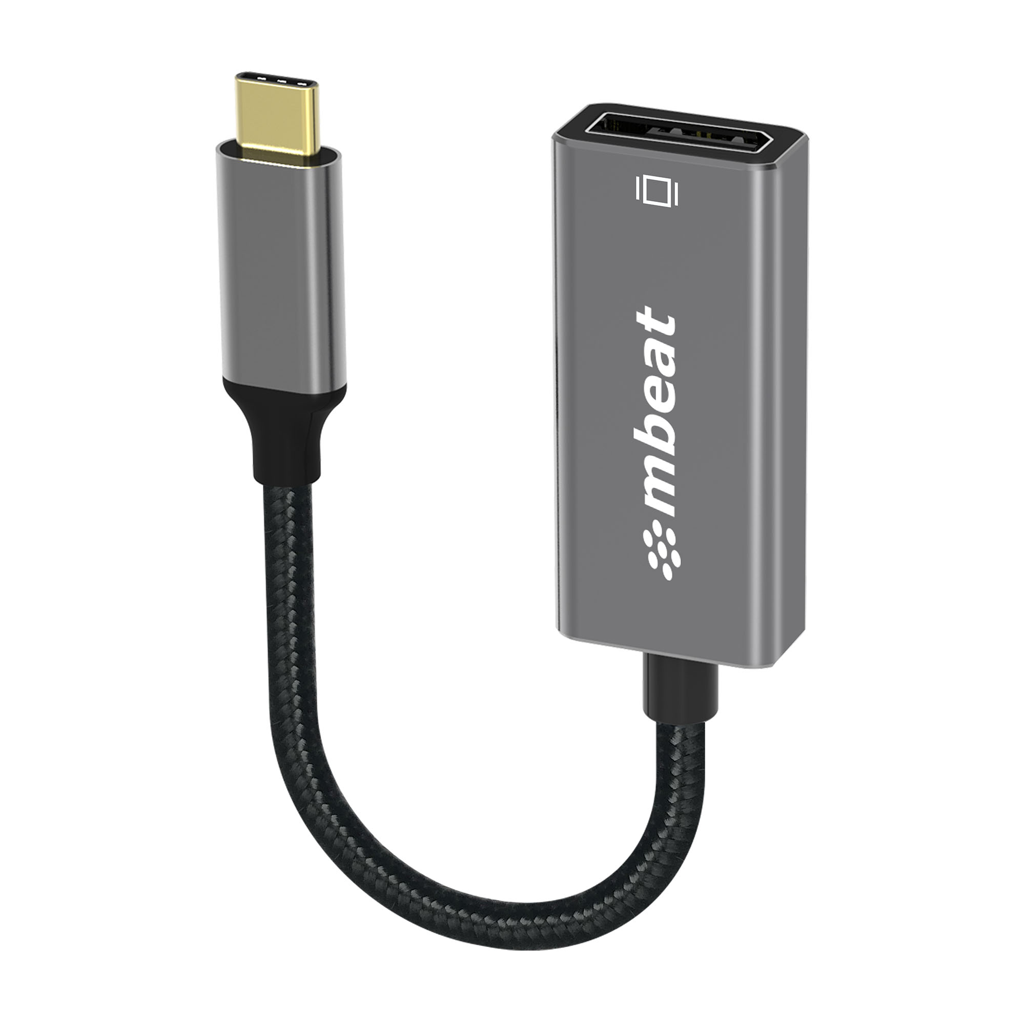 mbeat® Elite USB-C to Display Port Adapter -Converts USB-C