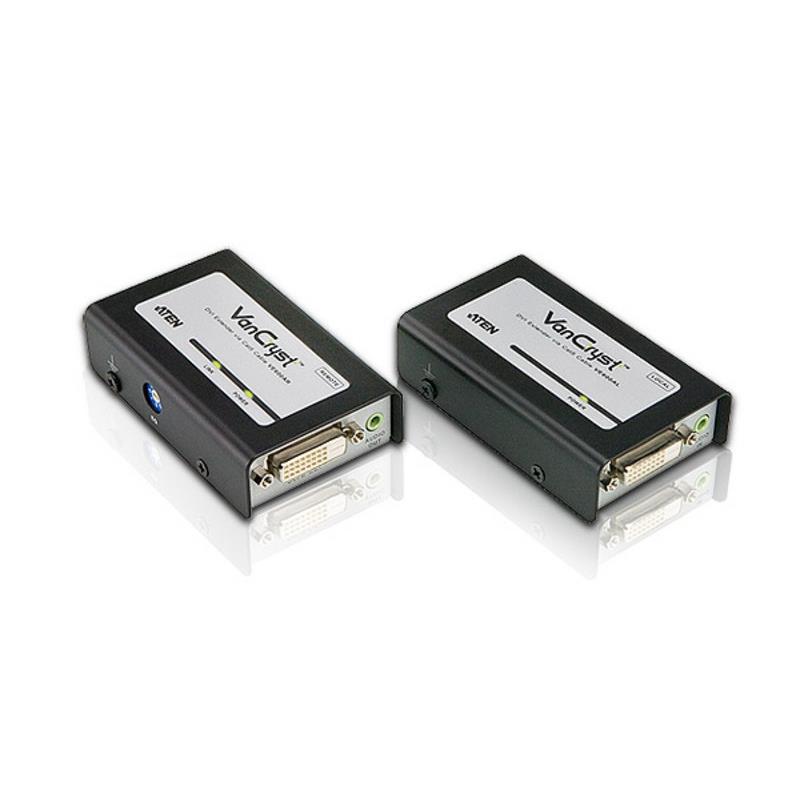 Aten VanCryst DVI Over Cat5 Video Extender with Audio