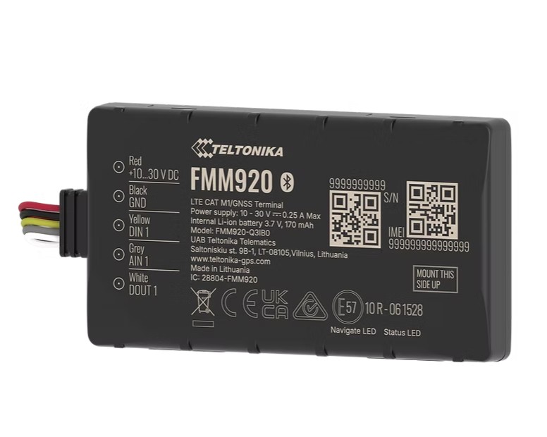 Teltonika Most popular compact 4G LTE Cat M1 model for basic