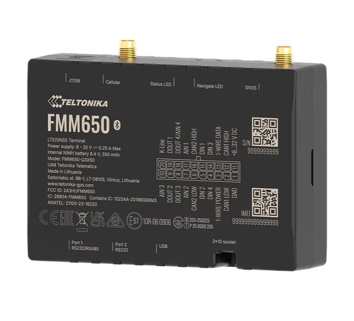 Teltonika FMM650 4G LTE Cat M1 tracker for advanced