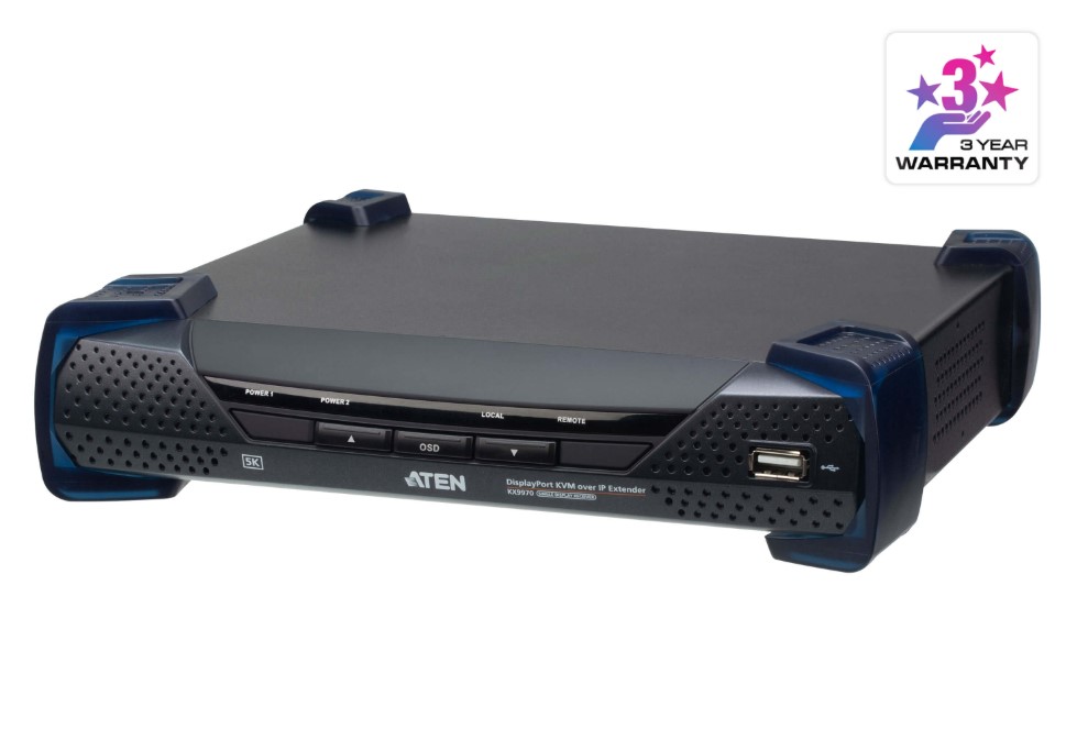 Aten 5K DisplayPort KVM over IP Receiver with Boundless