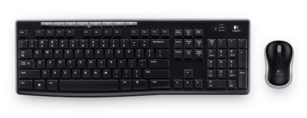 Logitech MK270R Wireless Keyboard and Mouse Combo 2.4GHz