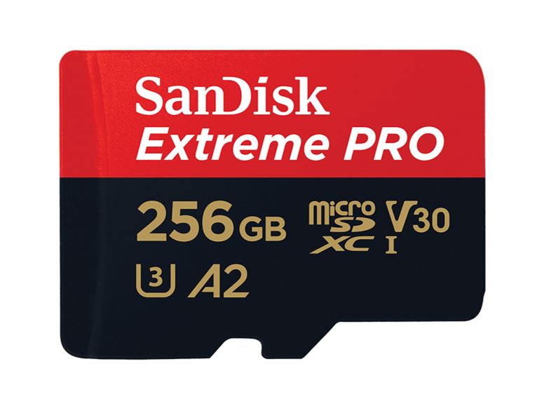 SanDisk Extreme Pro 256GB microSD SDXC SDXC UHS-I 200MB/s