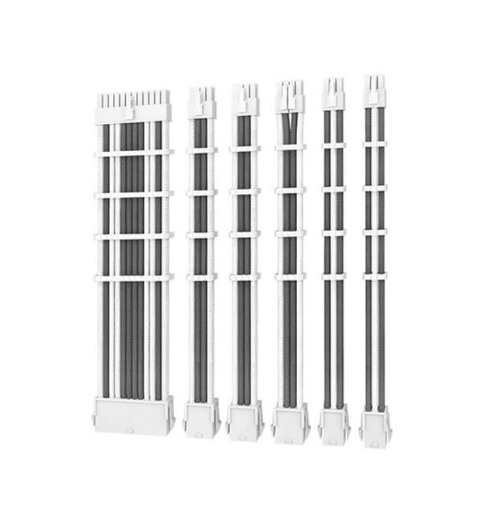 (LSAntec CIP4 Cable Kit White Grey - 6 Pack
