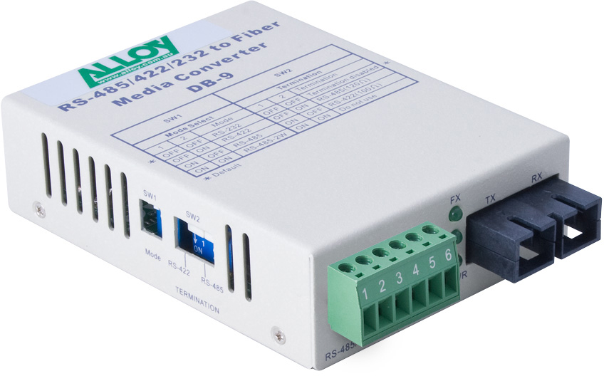 Alloy SCR460SC-2 Serial-to-Fibre Converter