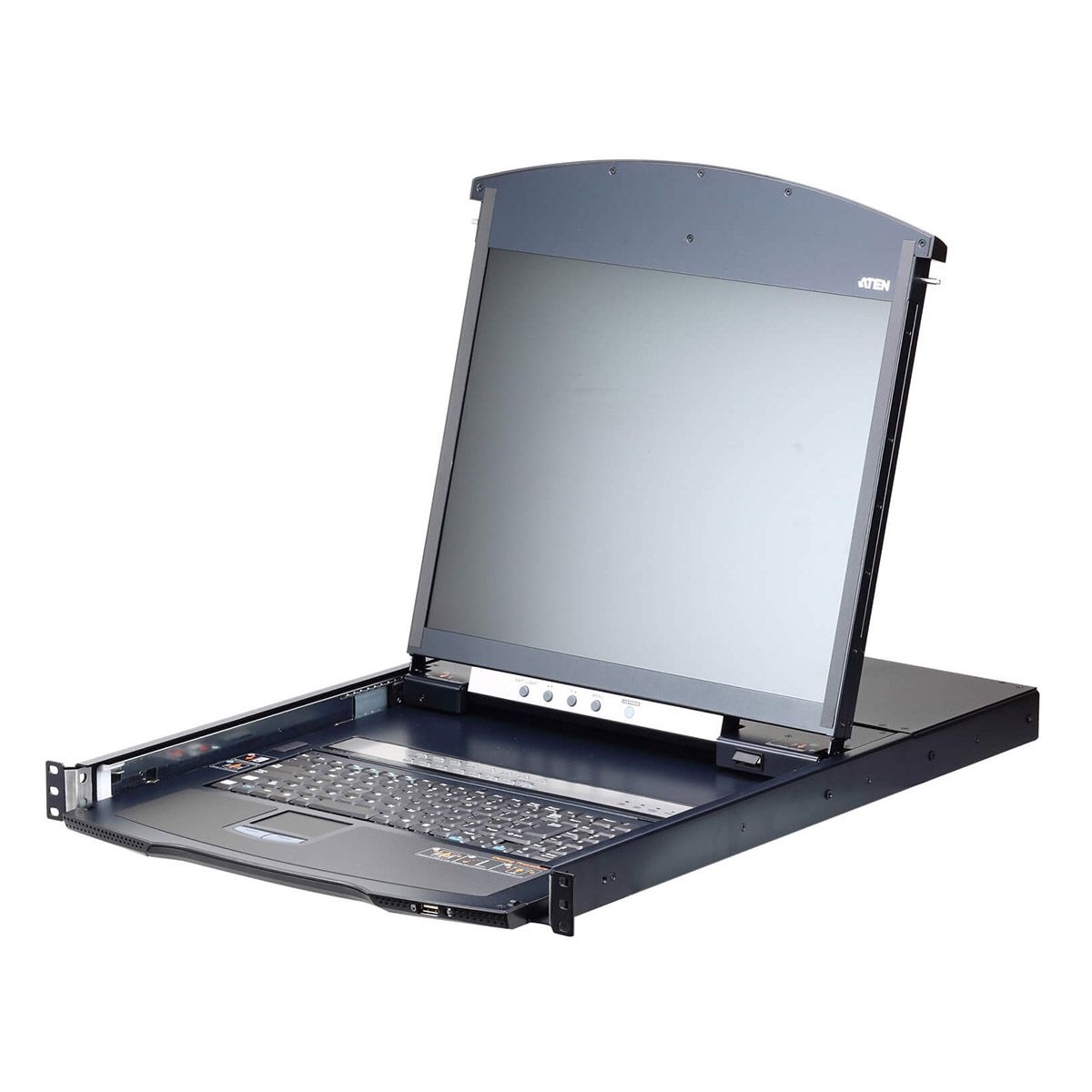 Aten 16 Port Dual Rail CAT5 LCD KVM over IP Switch 19"