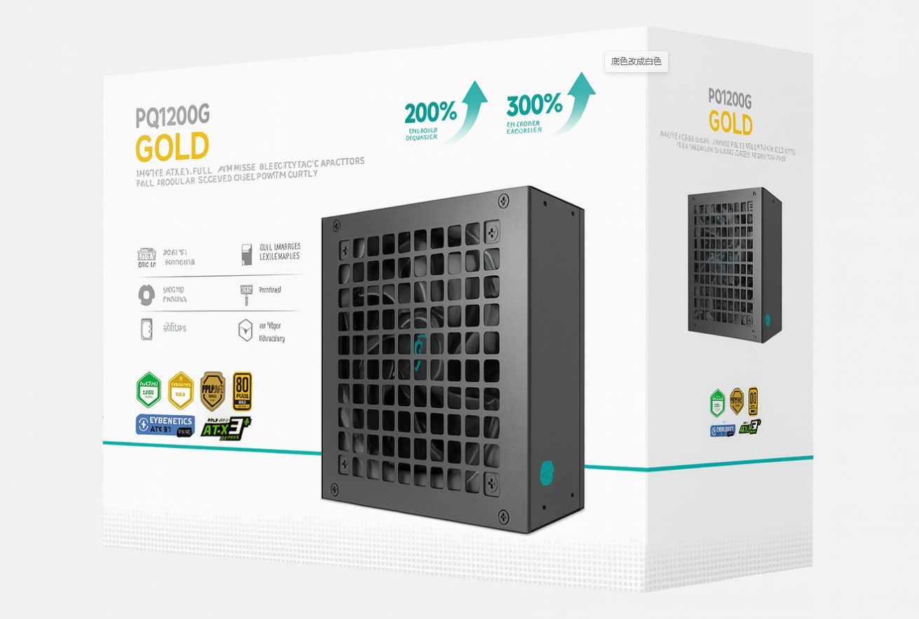 DeepCool PQ1200G 1200W Gamer Storm 80+ Gold/Cybenetics Fully