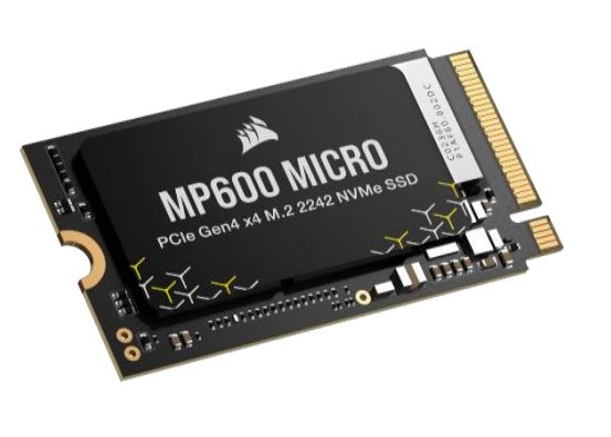 Corsair Force MP600 MICRO 1TB M.2 2242 NVMe SSD 5100/4300MB