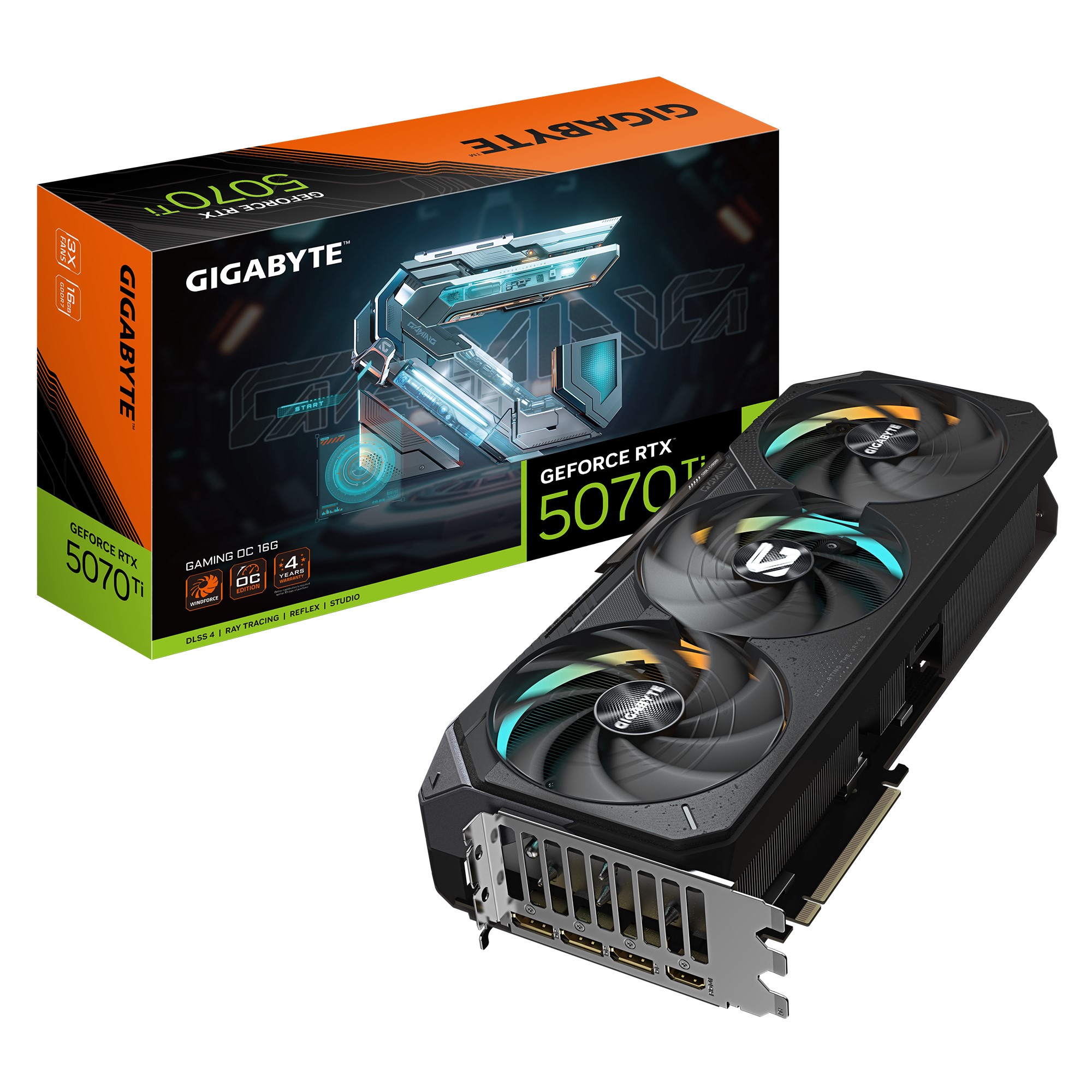 Gigabyte GeForce RTX™ 5070 Ti GAMING OC 16G