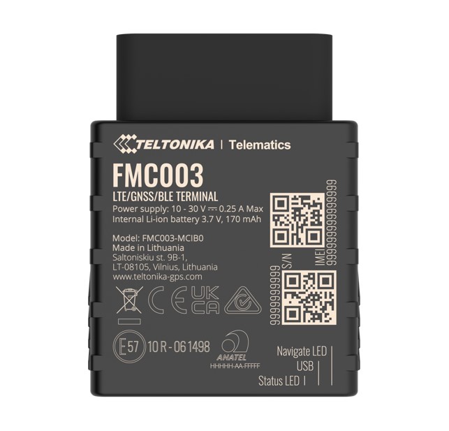 Teltonika FMC003 Advanced Plug and Track Real-Time Tracking