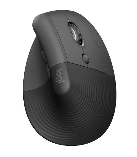 Logitech ERGO LIFT Graphite wireless mouse 1000 DPI Logi