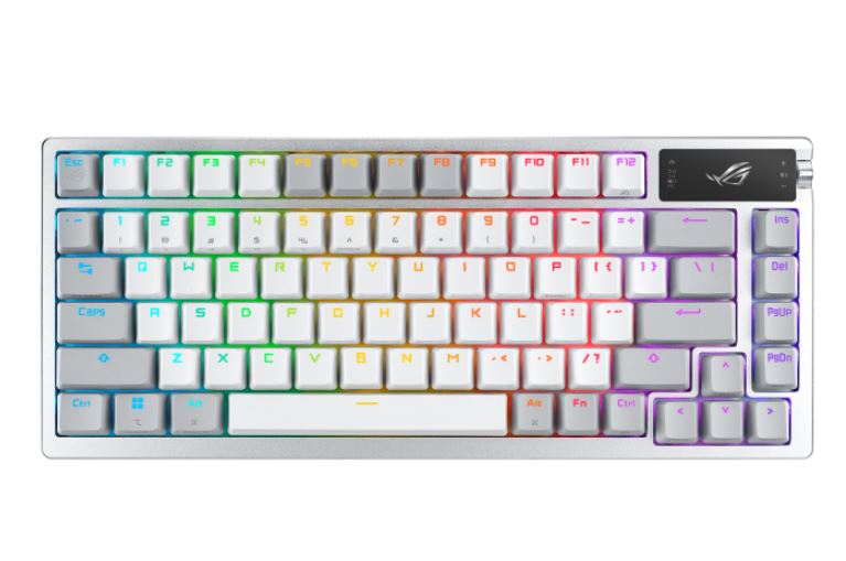 ASUS ROG AZOTH/US/PBT/WHT (Snow Switch) Gaming Keyboard