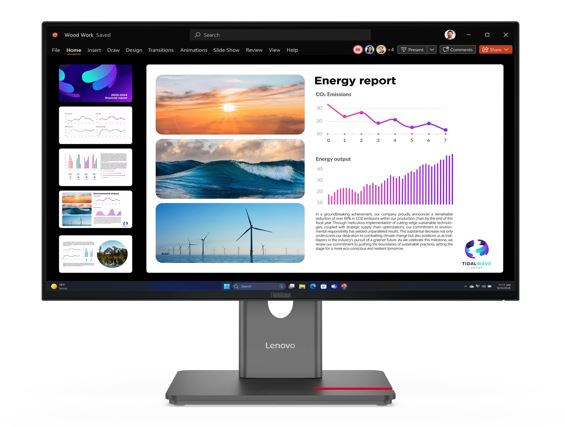 LENOVO ThinkVision P24Q-40 23.8"/24" QHD USB-C Docking