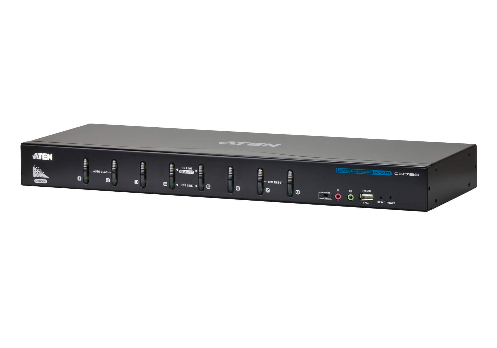 Aten 8 Port USB DVI Dual Link KVM Switch