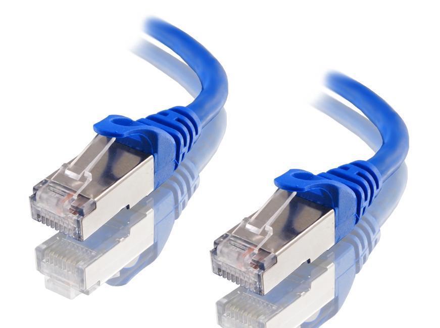Astrotek CAT6A Shielded Ethernet Cable 10m Blue Color 10GbE