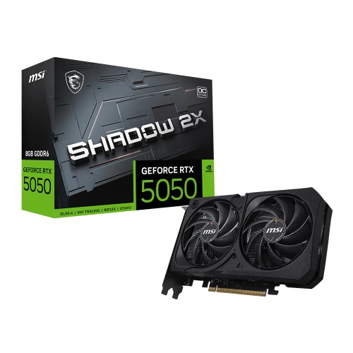 MSI GeForce RTX 5050 8G SHADOW 2X OC