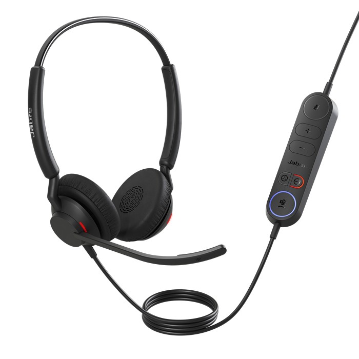 Jabra Engage 40 (Inline Link) MS Teams Dual USB-C/A Corded