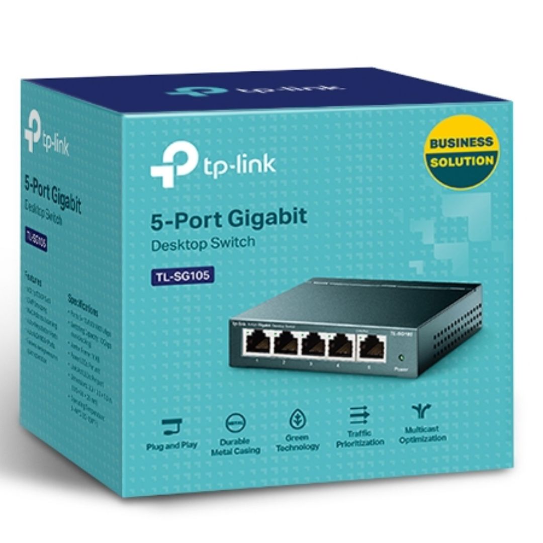 TP-Link TL-SG105 5-Port Switch Desktop