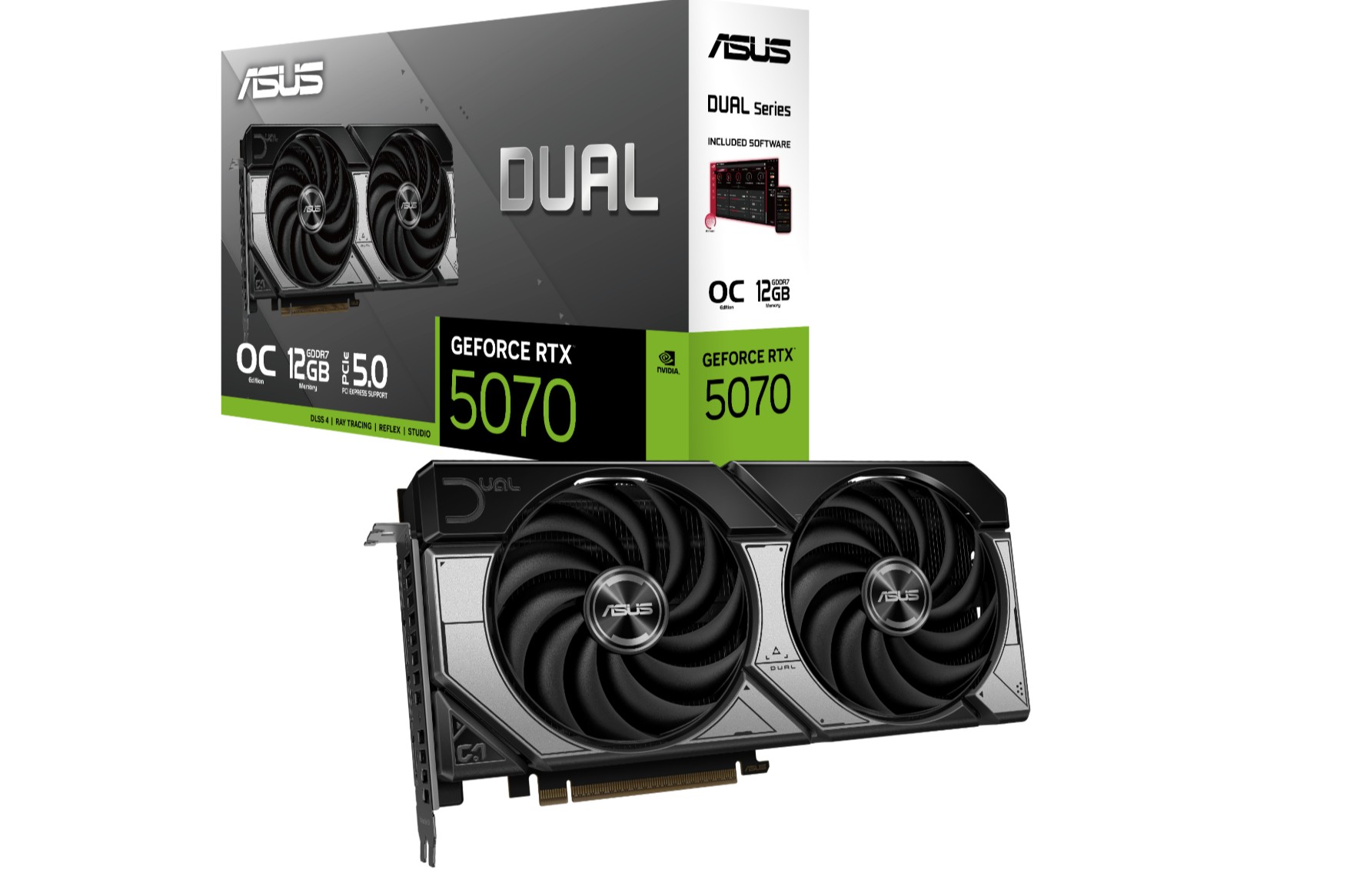 ASUS DUAL GeForce RTX 5070 12 GB OC