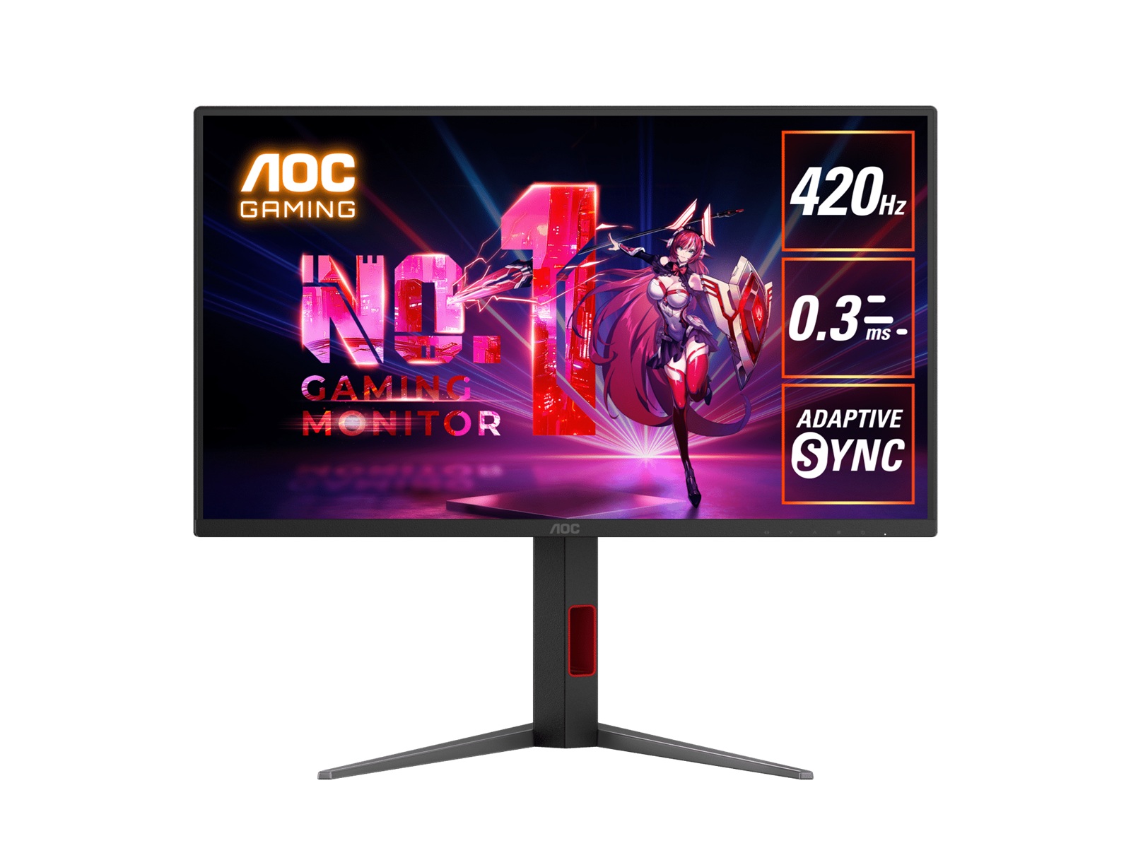 AOC 24.5" 420Hz Gaming Monitor: Fast IPS