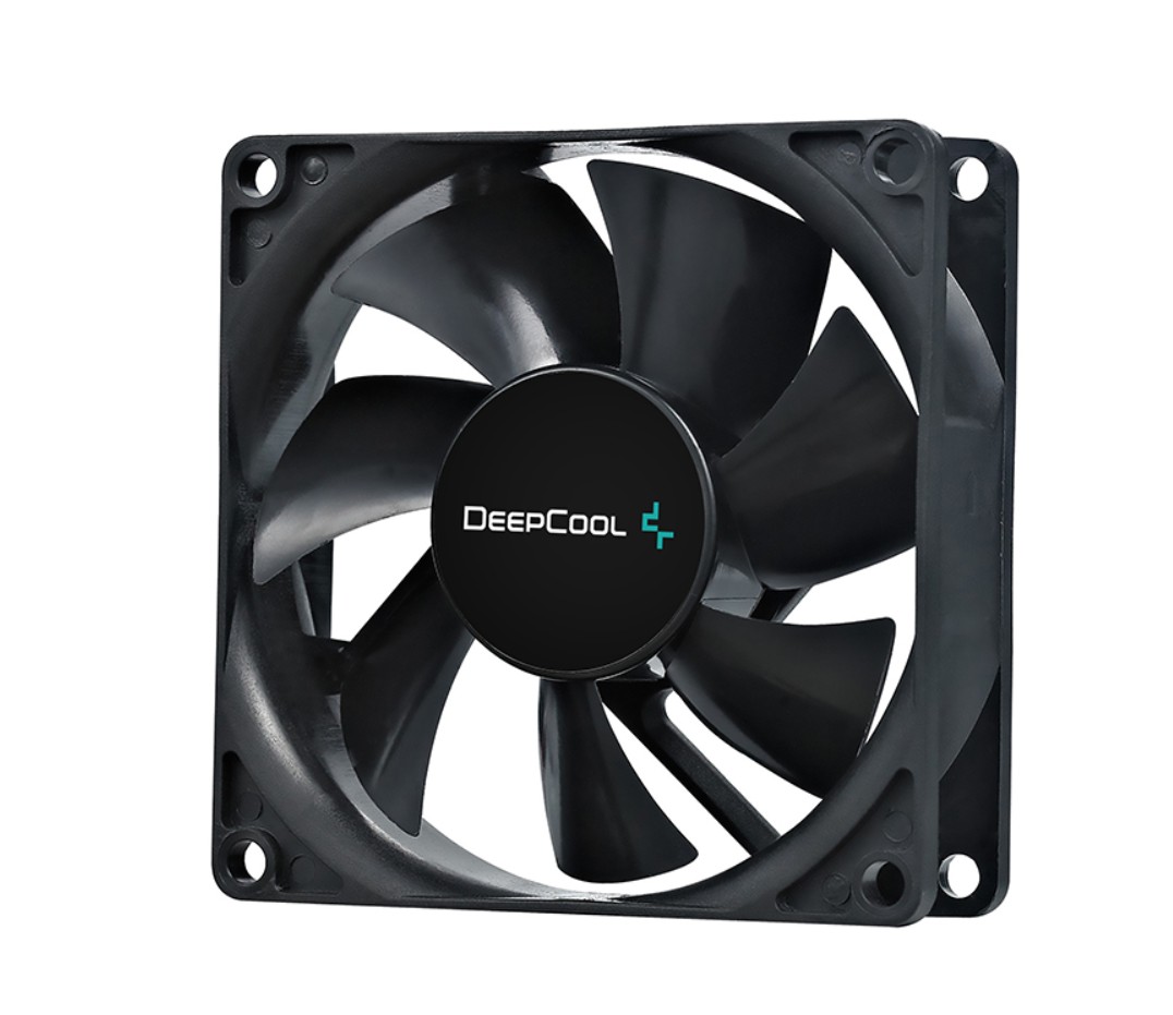 DeepCool 80mm Hydro Bearing Case Fan Molex 20dB 1800rpm 82g