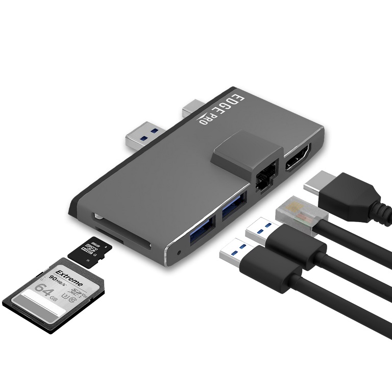 mbeat® Edge Pro Multifunction USB- C Hub for Microsoft