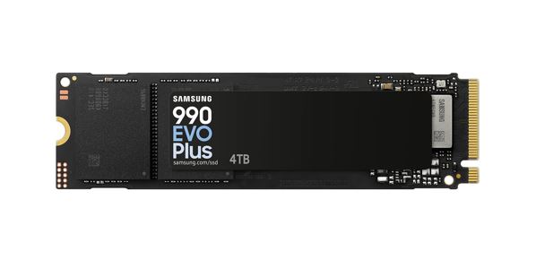 Samsung 990 EVO Plus 4TB PCIe Gen5 NVMe SSD 7250MB/s 6300MB