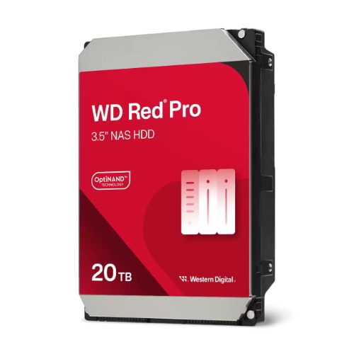 Western Digital WD Red Pro 20TB 3.5' NAS HDD SATA3 7200RPM