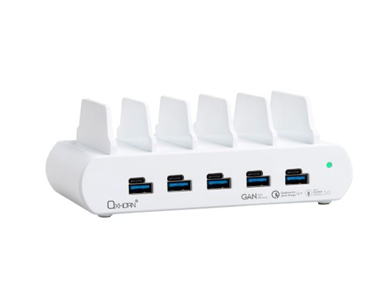 Oxhorn PoverDelivery150W 5 Port (A+C) Fast Charging Dock