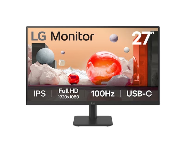 LG 27” IPS Full HD 100Hz Monitor