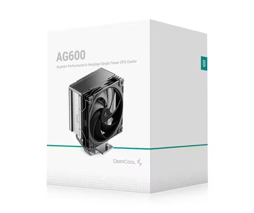 DeepCool AG600 ARGB Superior Performance 6 Heatpipe Single