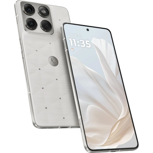 Motorola Moto Edge 70 5G 512GB - Cloud Dancer Swarovski