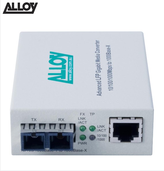 Alloy GCR2000SC.10 Gigabit Media Converter
