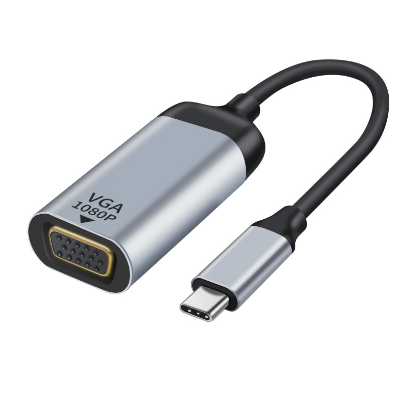 Astrotek USB-C to VGA Male to Female Adapter 15cm cable