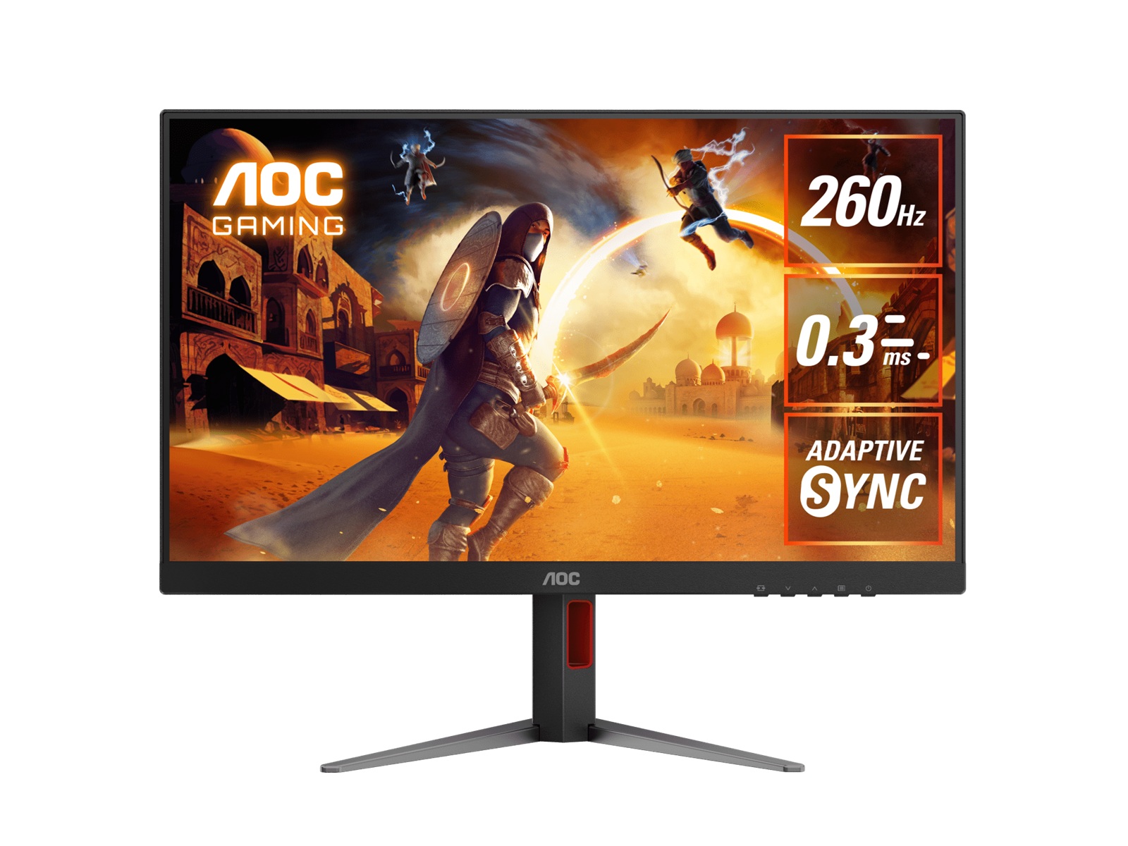 AOC 27" Gaming Monitor – QHD 260Hz (OC)