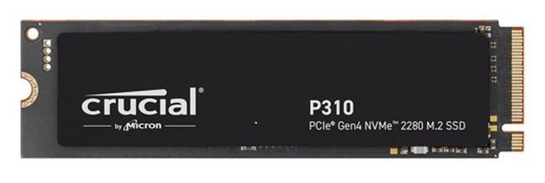 Crucial P310 2TB Gen4 2280 NVMe SSD 7100/6000 MB/s R/W