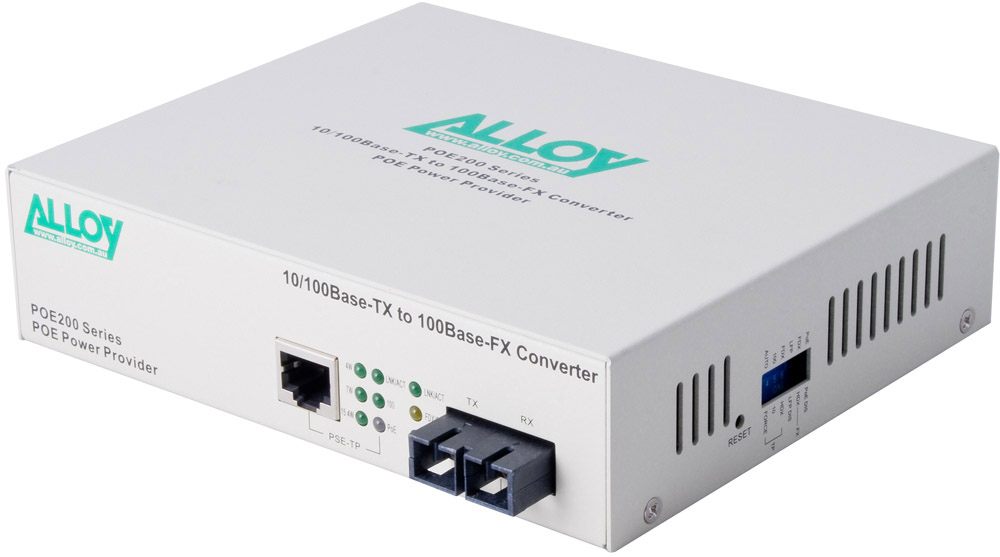 Alloy POE200SC.20 Fast Ethernet PoE Media Converter