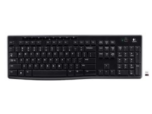 Logitech K270 2.4 GHz Wireless Full Size Keyboard 128-bit