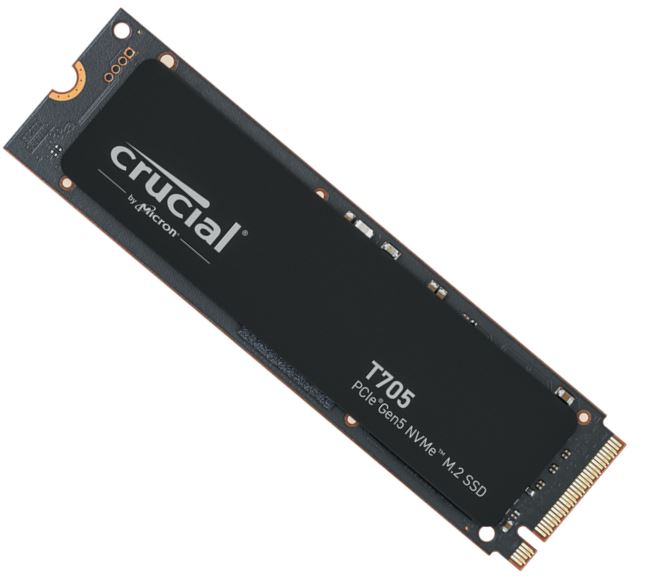 Crucial T705 2TB Gen5 NVMe SSD - 14500/12700 MB/s R/W