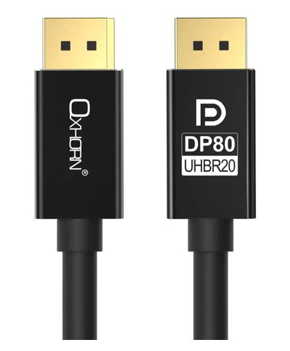 Oxhorn DisplayPort 2.1 DP80 Cable, 3 m