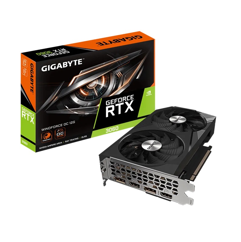 Gigabyte GeForce RTX™ 3060 WINDFORCE OC 12G 2.0