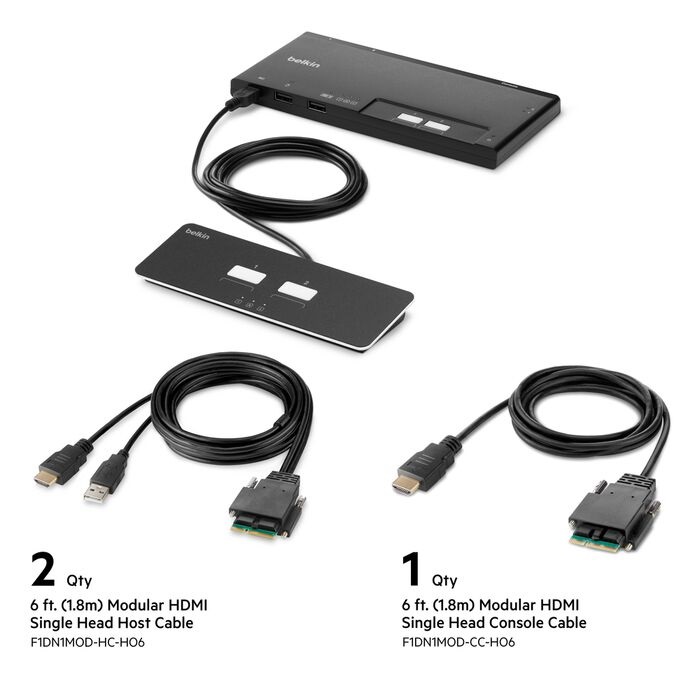 Belkin F1DN102MOD-HH-4