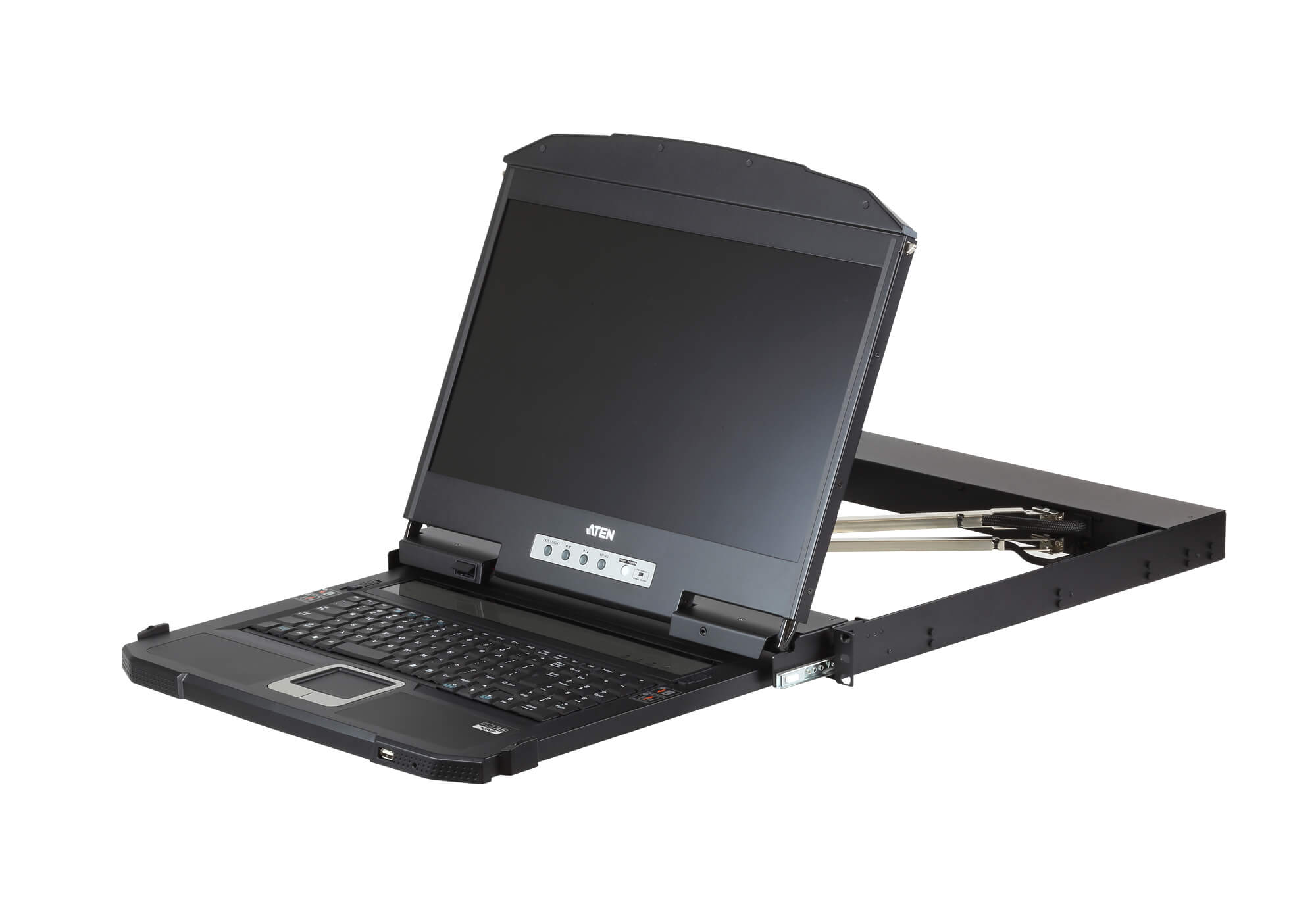 Aten Rackmount Dual Rail LCD Console VGA